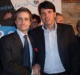 da sin. Caldoro e Costantino Diana