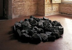 Richard Long, Vesuvius circle, 1984