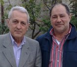 da sin. il colonnello Masciarelli e Iannotta