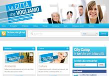 la home page del sito