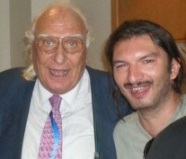 Marco Pannella con Luca Bove 