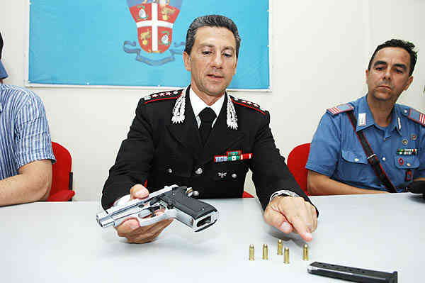 la pistola dell'omicidio