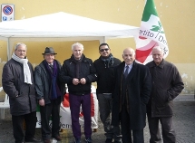 gazebo Pd in piazza De Michele