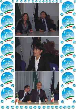 momenti del convegno Pdl