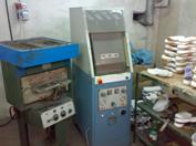 I macchinari all'interno della fabbrica