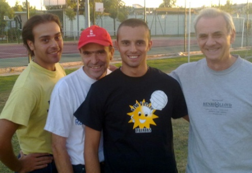 da sin. Simone Rotunno, Lucio Cammarosano, Alfonso Carbone e Benedetto Gatta