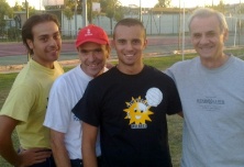 da sin. Simone Rotunno, Lucio Cammarosano, Alfonso Carbone e Benedetto Gatta