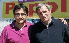 Franco Spinelli e Don Luigi Ciotti
