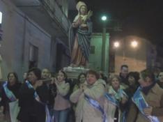 la processione di Santa Lucia