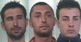 da sin. Bodini, Iorio e Gagliardi