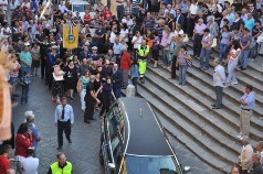 i funerali di Antonio Di Matteo a Macerata Campania