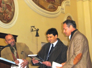 la firma con il sindaco Tartaglione