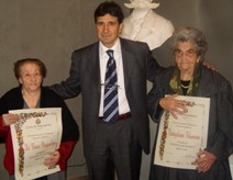 Tartaglione con nonna Pasqualina e nonna Filomena