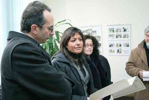 De Franciscis in visita all'Itc Stefanelli