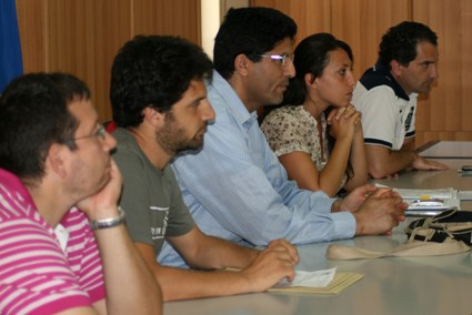 un momento della conferenza stampa