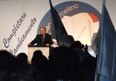 Pasquale Carbone sul palco