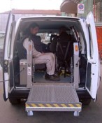 Il Fiat Doblò per disabili