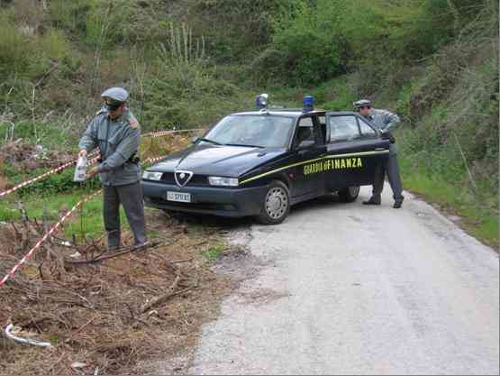 la discarica sequestrata