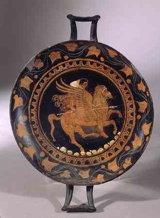 Kylix con Bellerofonte