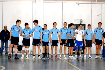 i ragazzi della Edil Volley Atellana