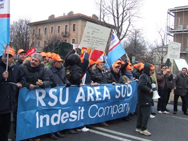 il corteo