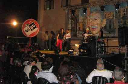 il palco del festival