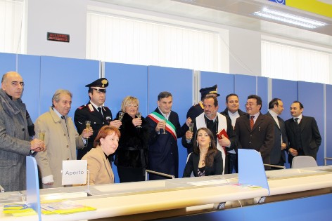 un momento dell'inaugurazione