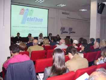 l'evento nella sala conferenze del Tigem di Napoli