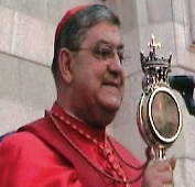 l'Arcivescovo di Napoli Crescenzio Sepe
