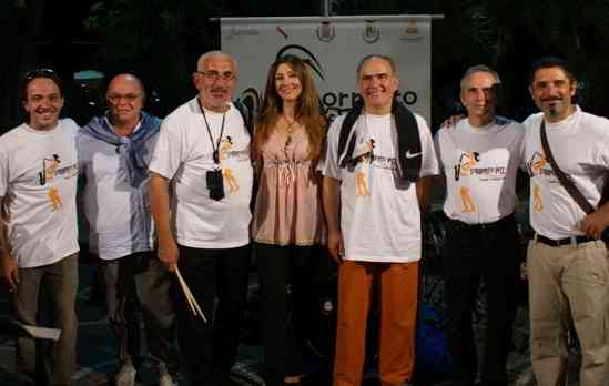 La Jazzy Groovy Band con l'assessore Fiorentino