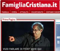 la home del sito web di Famiglia Cristiana