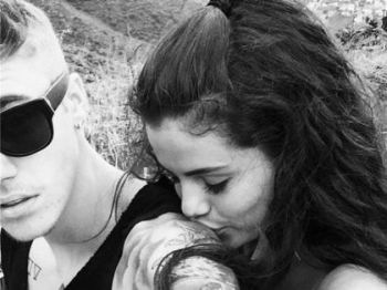 justin Bieber e Selna Gomez scatto tolto da Istangra,