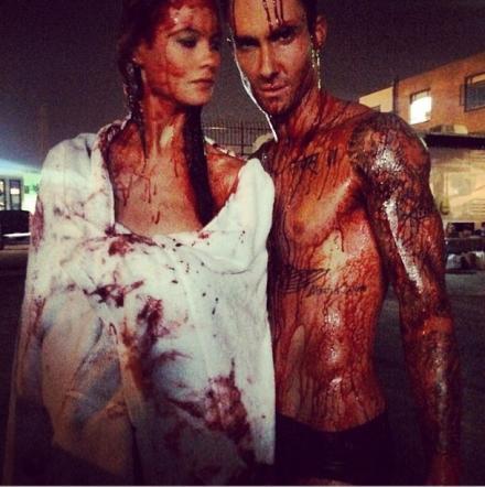 Adam Levine e Behati Prinsloo