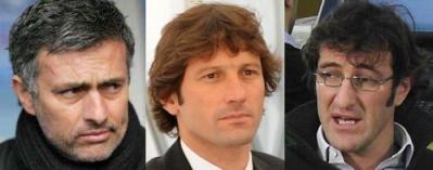 Mourinho, Leonardo e Ferrara