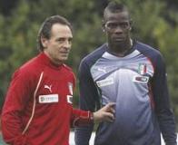 Prandelli e Balotelli