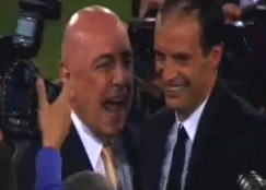 Galliani e Allegri