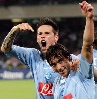 Hamsik e Lavezzi