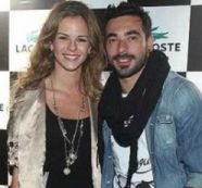 Lavezzi e la fidanzata Yanina