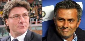 Mazzarri e Mourinho