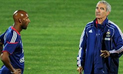 Anelka e Domenech