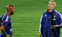 Anelka e Domenech