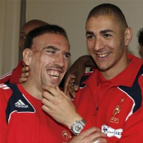 Ribery e Benzema