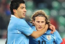 Suarez e Forlan