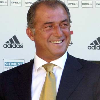 Terim sorridente dopo la vittoria