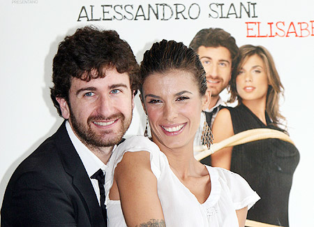 Alessandro Siani con Elisabetta Canalis