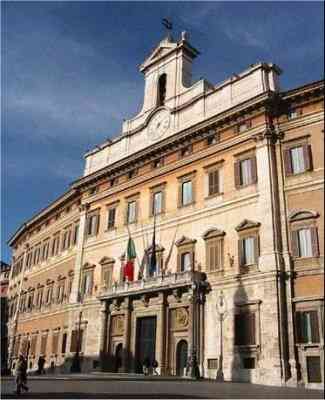 Palazzo Montecitorio, sede della Camera