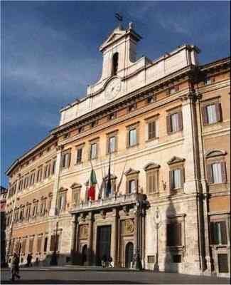 Montecitorio, sede della Camera