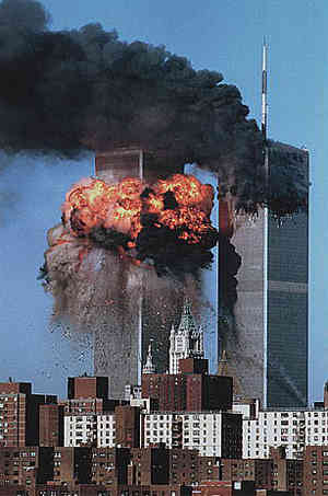 l'attacco terroristico alle Twin Towers