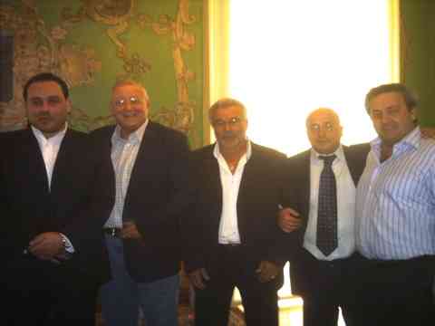 da sin: Grimaldi, Ciaramella, Giglio, Ippone e De Simone