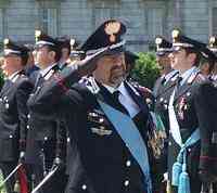 il comandante provinciale CC, colonnello Carmelo Burgio